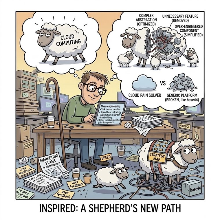 Inspired: A Shepherd's New Path — lessons from solo founding